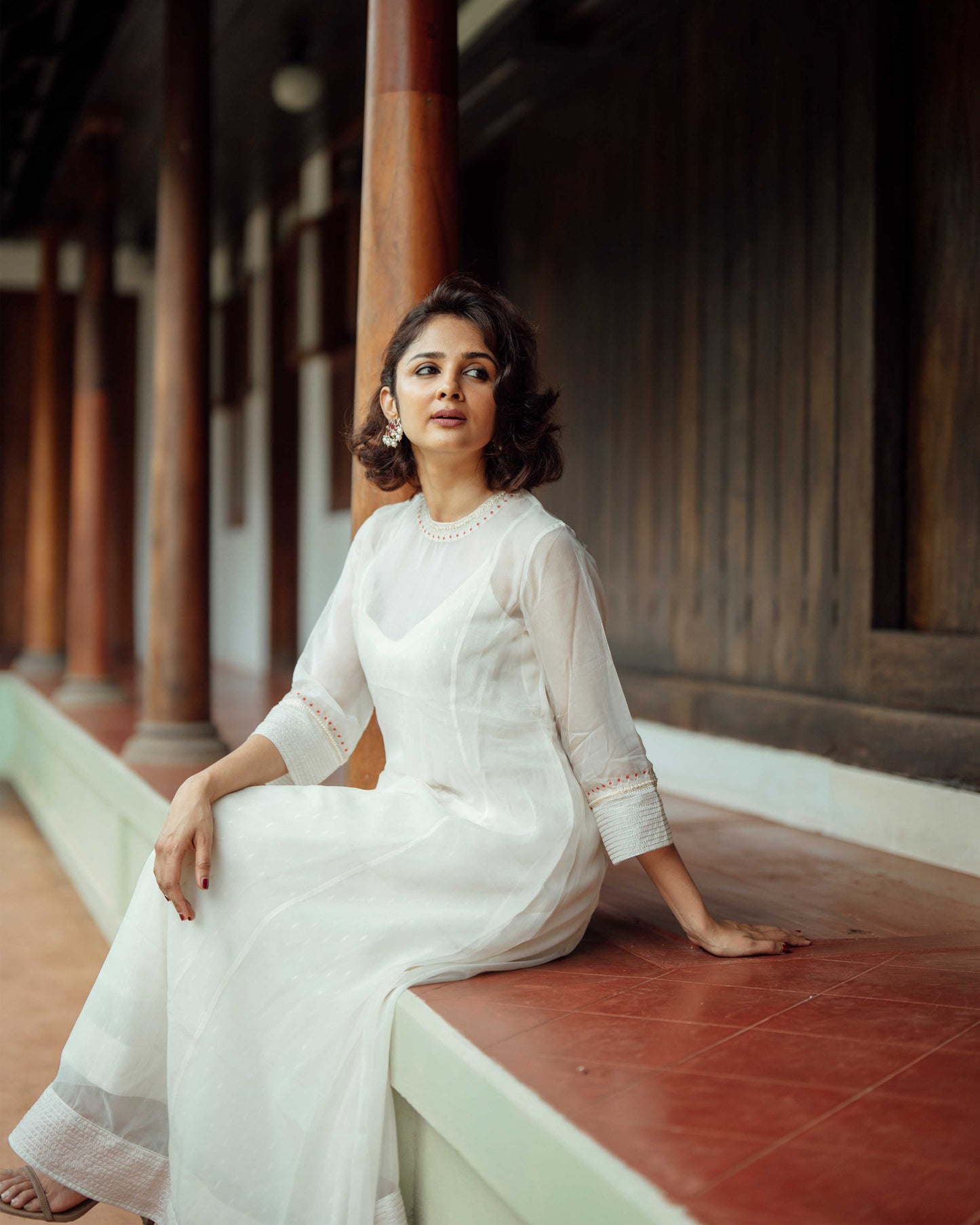 Viscose Organza 3-Piece Co-ord Set