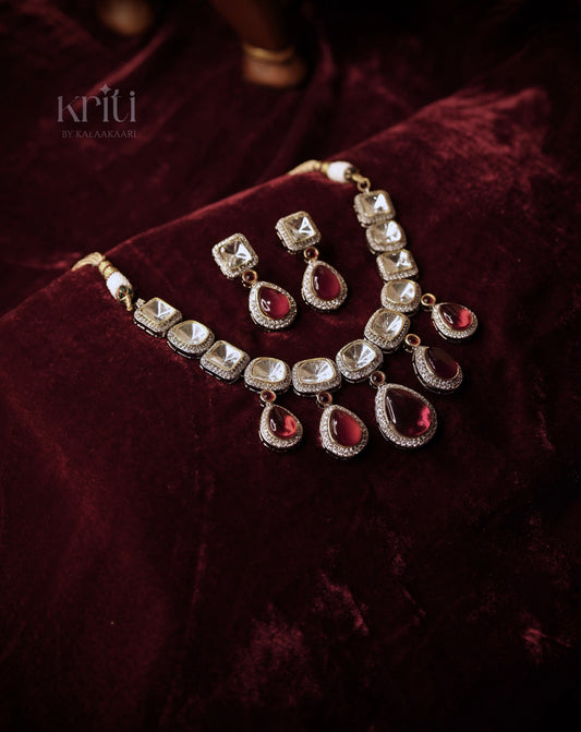 Ruby Noor Necklace Set