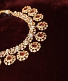 Zariya Ruby Polki Necklace Set