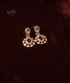 Zariya Ruby Polki Necklace Set