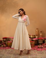 Chanderi Silk Angrakha