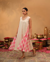 Handwoven Striped Tent Dress