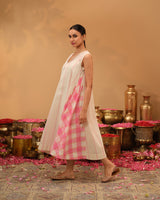 Handwoven Striped Tent Dress