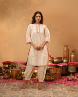 Striped Handloom Cotton Salwar Set