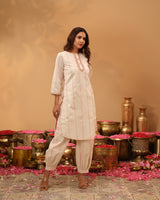 Striped Handloom Cotton Salwar Set