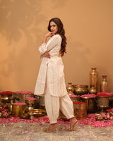 Striped Handloom Cotton Salwar Set
