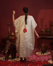 Half & Half Tissue Kaftan Set