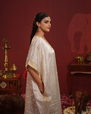 Half & Half Tissue Kaftan Set